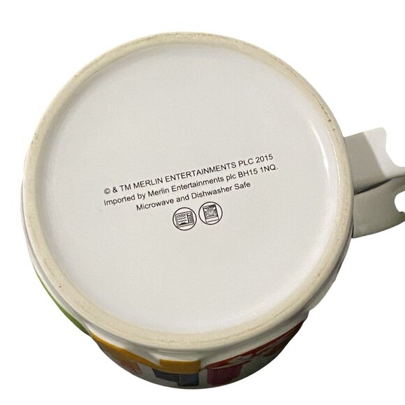 Madame Tussauds Hong Kong Mug White Tourist Travel Souvenir Dragon Colorful - Picture 6 of 6